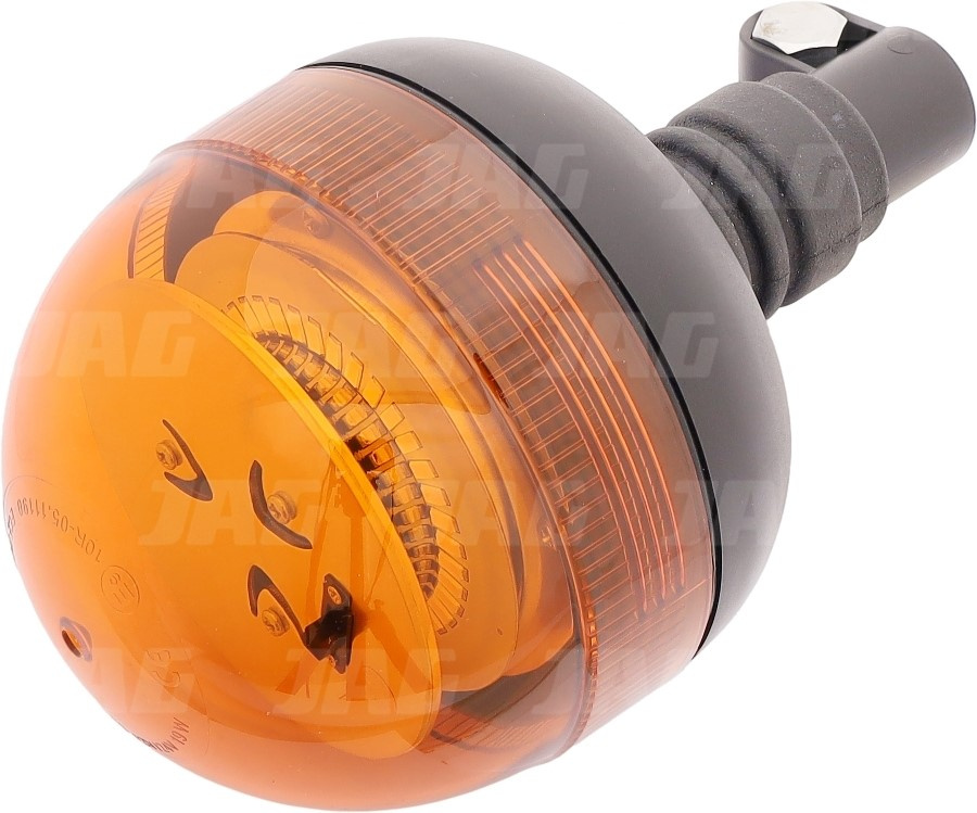 JAG96-0091 Lampa Błyskowa 39LED, 12-24V, R65, R10, Uchwyt na elastyczny trzpień JAG