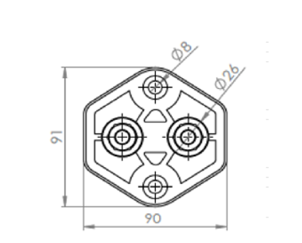 Wyłącznik prądu masy 200A 12/24V, JOHN DEERE AL68661