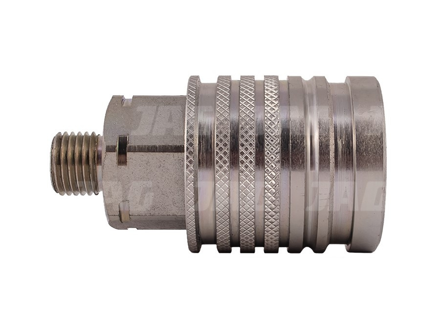 JAG95-0015 Szybkozłącze hydrauliczne grzybkowe-gniazdo z gwintem zewnętrznym, DN12,5, M14X1,5, ISO7241-A
