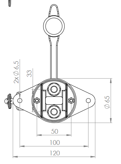 Wyłącznik prądu masy 2500A 12/24V, VOLVO 1587698 815194