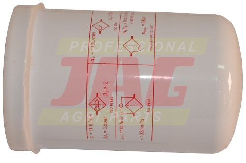 JAG63-0002 Filtr hydrauliki HIFI, JOHN DEERE AN203010 CLAAS 0005784640