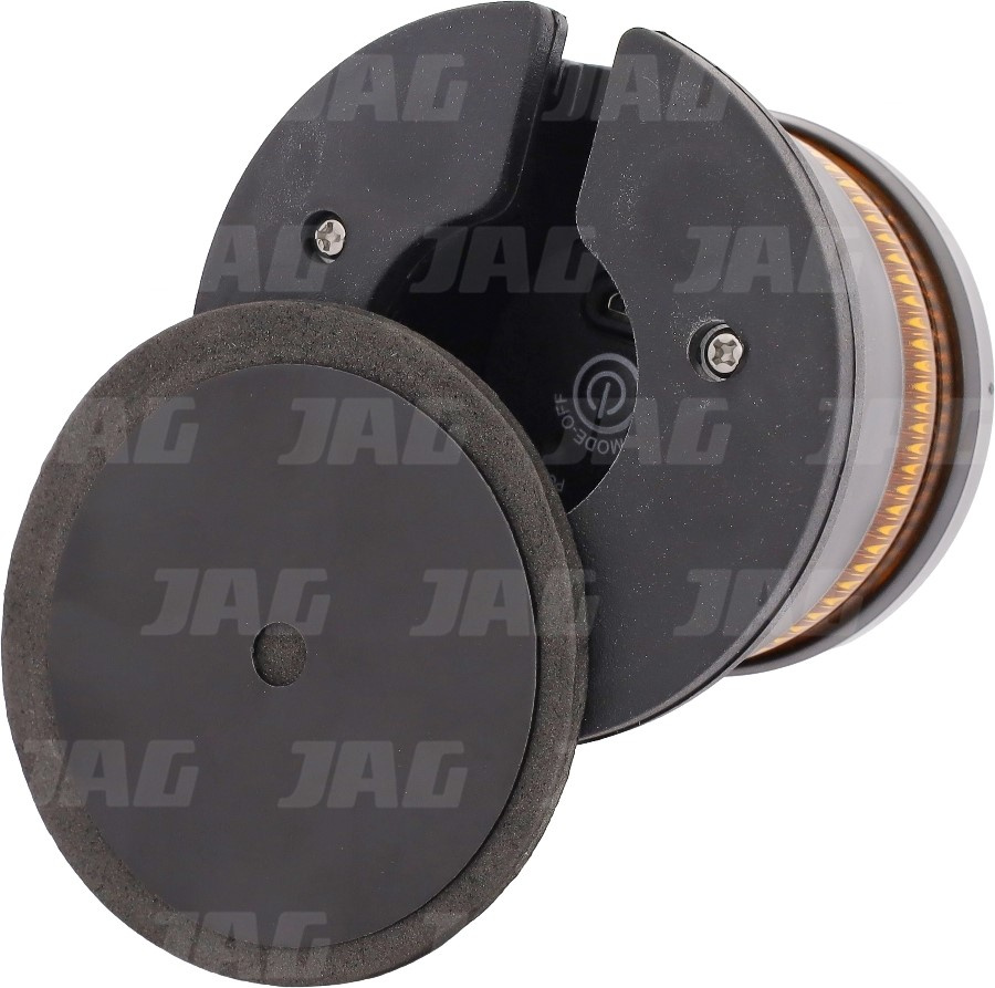 JAG96-0096 Lampa Błyskowa,8x LED 5W, USB-Akumulator, mocowanie na magnes-JAG