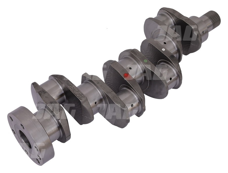 3637401M91 Wał korbowy Perkins 4.236 / 4.248 na simmering 3/6 otworów (wąska płetwa)