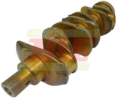 JAG99-0002/1 Wał korbowy Perkins 4.236 na simmering 1/6 otworów 3637402M91 szeroka płetwa - FORGED