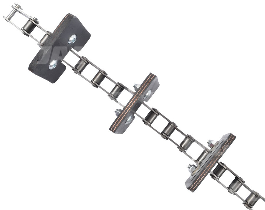 JAG04-0526 Przenośnik łańcuchowy kompletny (łopatki skręcane) JAG, CLAAS 0007953710 0006018200