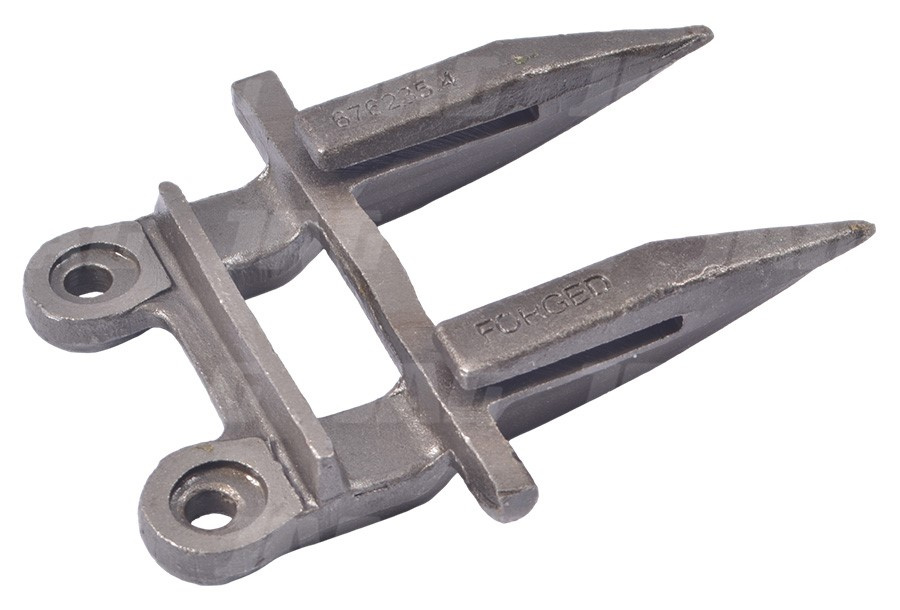 JAG01-0002 Bagnet podwójny kuty bezbarwny ECO JAG, CLAAS 626295 0006262951