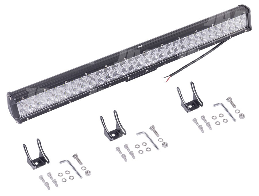 JAG96-0043 Lampa robocza LED, 180W, 10-30V, 60 CREE LEDx3W, FLOOD/SPOT/FLOOD, Listwa podwójna JAG