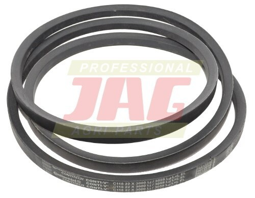 22.0x3000 Pas klinowy CONTINENTAL AGRIDUR, JOHN DEERE Z20703 AH160080