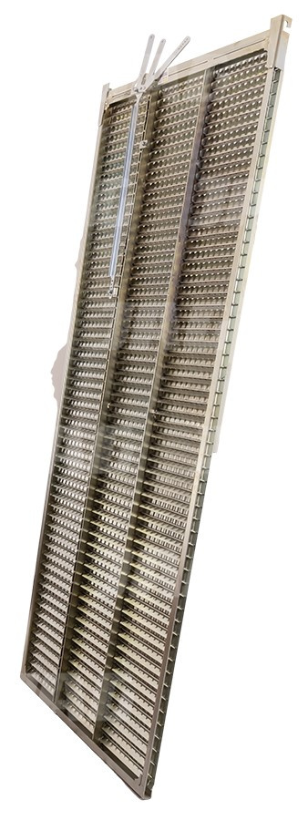 JAG05-0049 Sito żaluzjowe ocynkowane górne, lamela-22mm JAG PREMIUM, CLAAS 0006001181