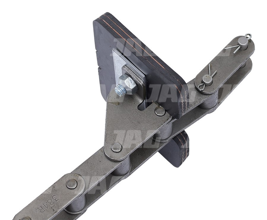 JAG04-0037 Przenośnik łańcuchowy kompletny (łopatki skręcane) JAG, CLAAS 0007742400 0007356100