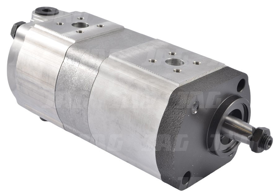 JAG09-0860 Pompa hydrauliczna dwusekcyjna