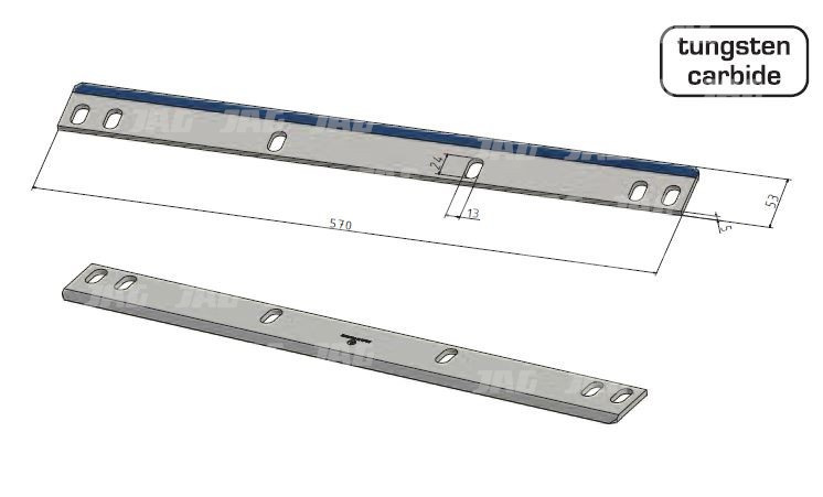 DR11030 Nóż walca zrywacza MWS Germany-Olimac