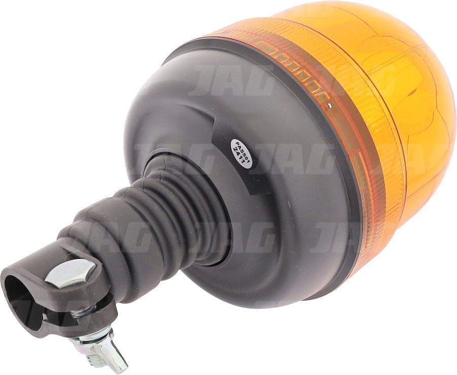 JAG96-0057.01 Lampa Błyskowa JAG HALOGEN, 12-24V, H1 , Uchwyt na elastyczny trzpień, Średni klosz