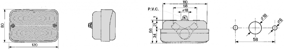 02.394.000.01 Lampa zespolona tylna lewa/prawa COBO