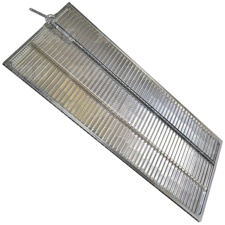 001566114 Sito żaluzjowe ocynkowane dolne DF, lamela-10mm