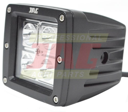 JAG96-0021 Lampa robocza LED, 16W, 10-30V, 4 CREE LEDx4W, SPOT, Kwadratowa