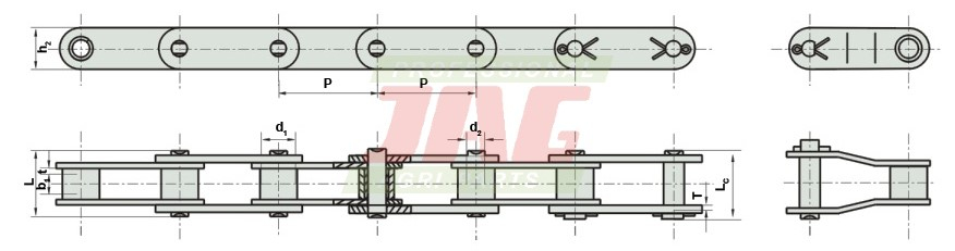 JAG04-0066 Przenośnik pochyły słomy ROLLON-SOLID