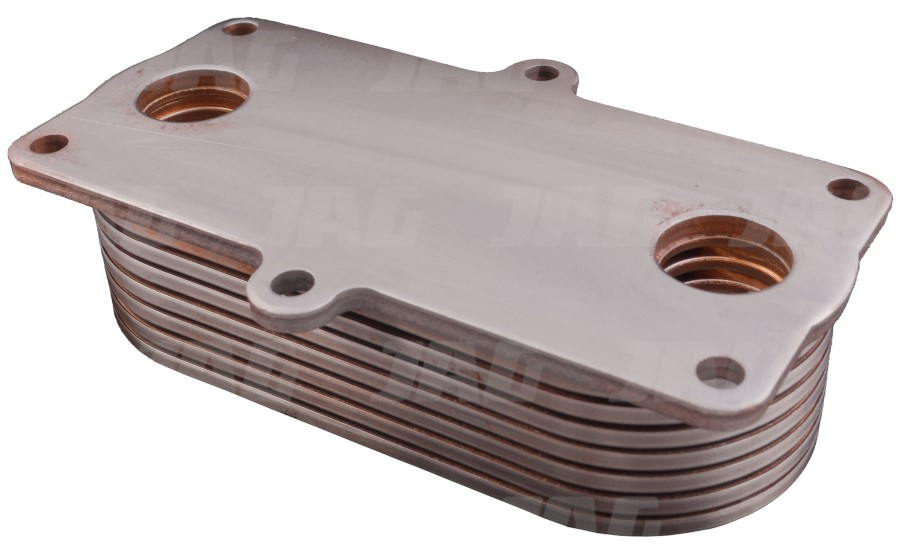 RE56690 Chłodnica oleju, JOHN DEERE RE560752 RE56690