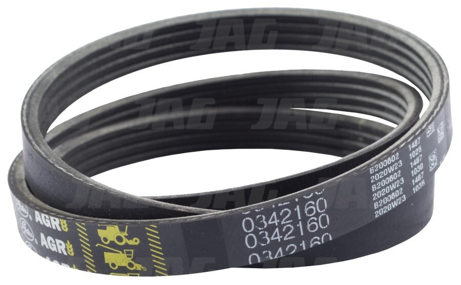 0342160 Pas wielorowkowy GATES AGRI, AGCO 3787792M1 CNH 47801625
