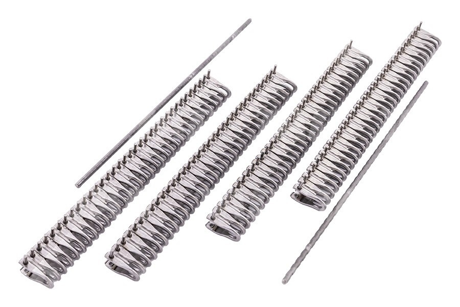 Łącznik pasa młotkowy H24BS/4-17/T2F197 mm (gr.5-6mm ) Blister2kpl, JOHN DEERE DC45799 (E86147 + AE53298)