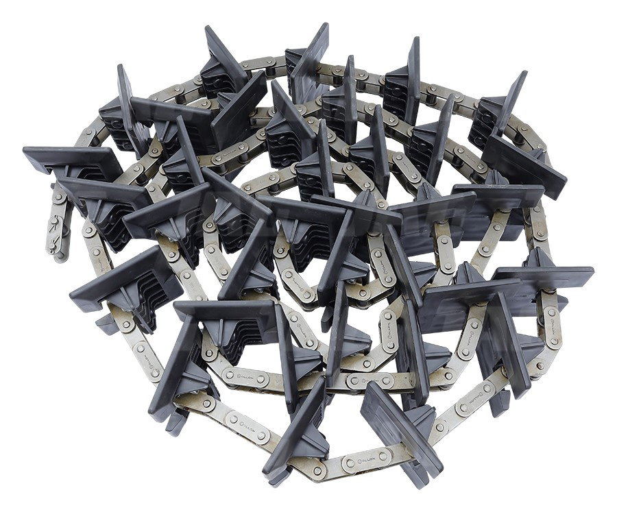 JAG04-0389 Przenośnik łańcuchowy kompletny (łopatki plastikowe) JAG, CLAAS 0005495360 0006012000