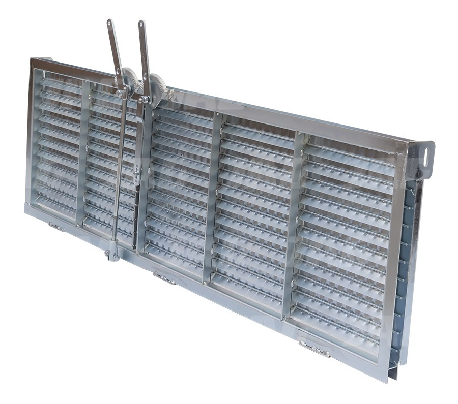 80460079 Sito żaluzjowe ocynkowane końcowe, lamela-22mm JAG PREMIUM, CNH 80460079