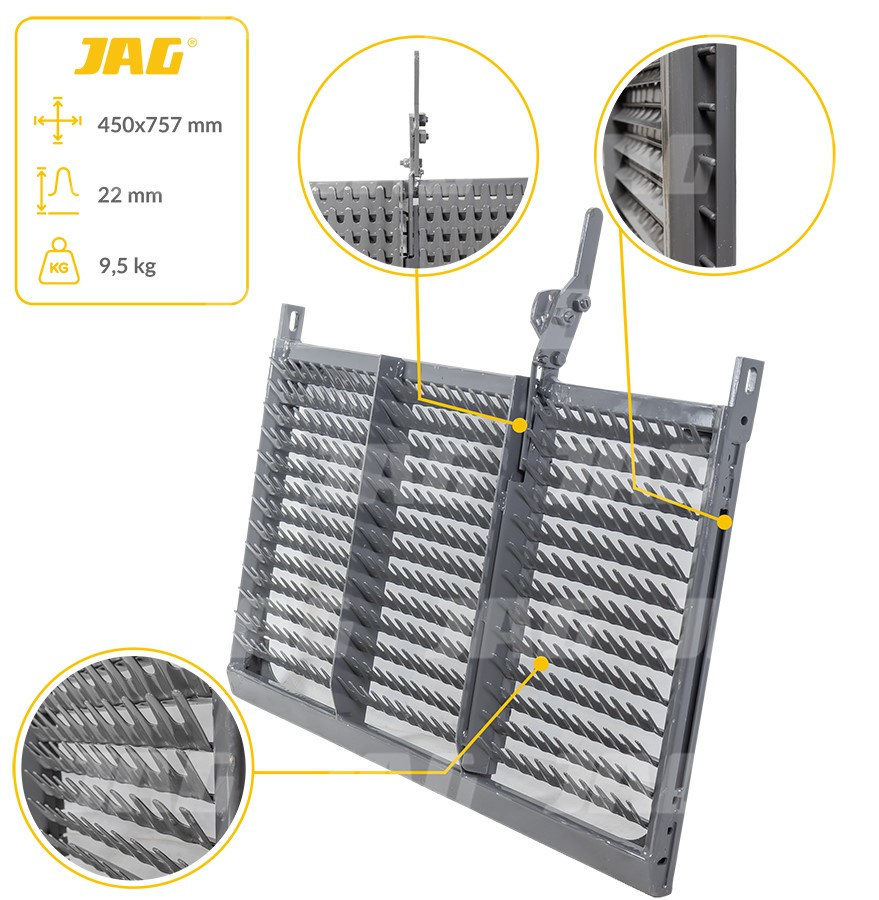 84983048 Sito żaluzjowe wstępne, lamela-22mm Premium, CNH 84983048 84442356