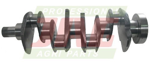 ZZ90202 Wał korbowy Perkins na simmering 3/10 otworów (szeroka płetwa) 4.236 / 4.248 - BEZ TURBO