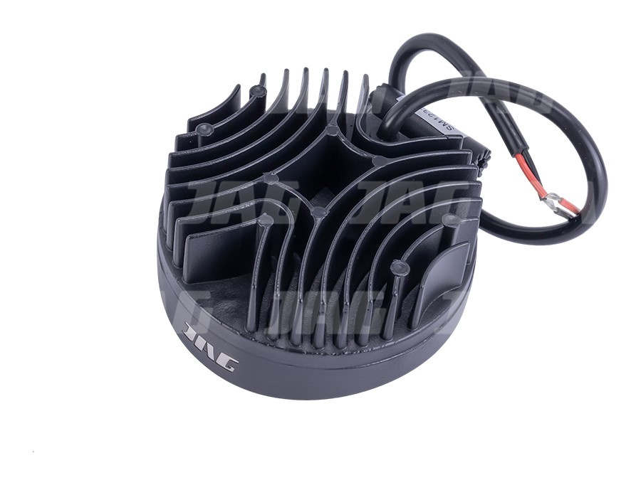 JAG96-0029 Lampa robocza LED, 27W, 10-30V, 9 EPISTAR LEDx3W, SPOT, Okrągła JAG