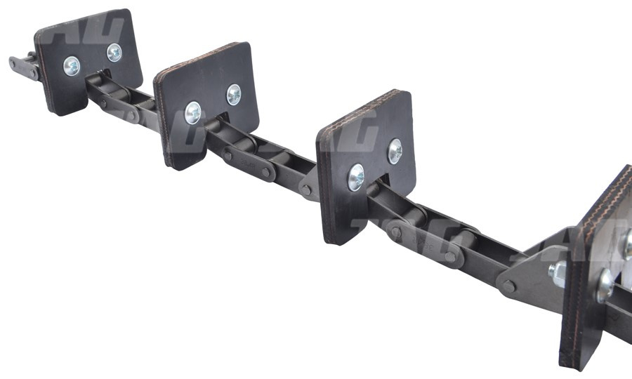 JAG04-0526 Przenośnik łańcuchowy kompletny (łopatki skręcane) JAG, CLAAS 0007953710 0006018200