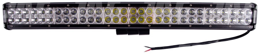 JAG96-0043 Lampa robocza LED, 180W, 10-30V, 60 CREE LEDx3W, FLOOD/SPOT/FLOOD, Listwa podwójna JAG