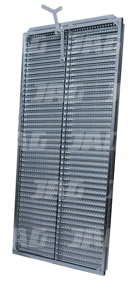 JAG05-0419 Sito żaluzjowe ocynkowane dolne, lamela-10mm JAG PREMIUM, CLAAS 0018089970 0005535420