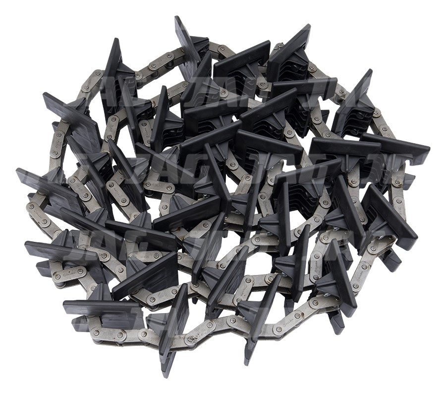 2310489 Przenośnik łańcuchowy kompletny (łopatki plastikowe) JAG PREMIUM, CLAAS 0023144990 0023104890