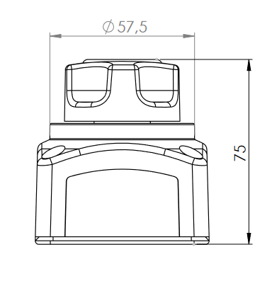 7700073704 Wyłącznik główny 50 VDC 275 A / 1250 A , akumulator, CLAAS 7700073704 FENDT X830020040