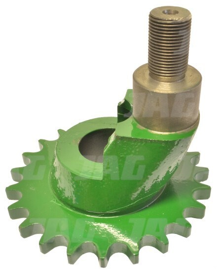 JAG21-0017 Zębatka z mimośrodem Z23 bez klina, JOHN DEERE Z10399 AZ28798