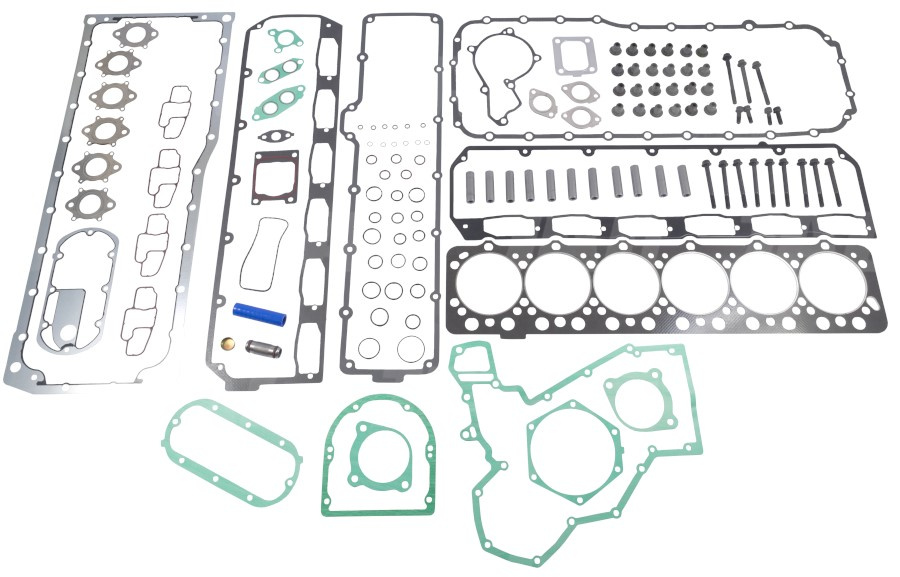 JAG99-1416 Zestaw uszczelek góra+dół+śruby, JOHN DEERE RE528400 DZ115339