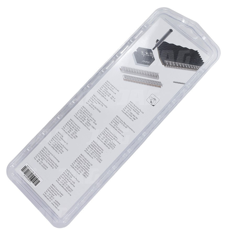Łącznik pasa młotkowy H24BS/4-17/T2F 208 mm (gr.5-6mm ) Blister2kpl