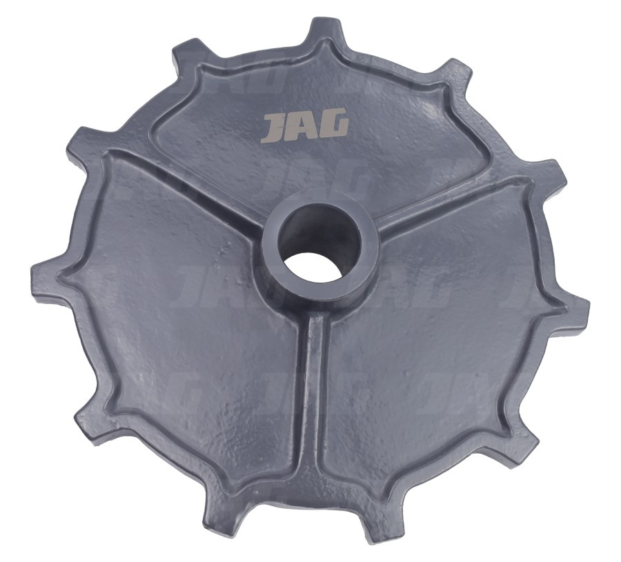 JAG04-0136 Koło zębate podajnika pochyłego dolne 11Z Fi 30mm (bez tulejki,smarowniczki,otworu na śrubę)
