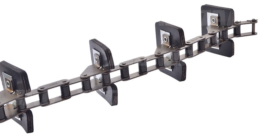 JAG04-0072 Przenośnik łańcuchowy kompletny (łopatki nitowane) JAG, CLAAS 0007741020