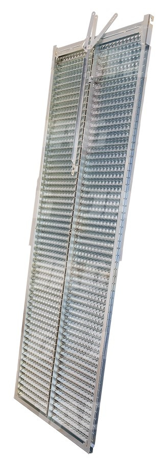 JAG05-0050 Sito żaluzjowe ocynkowane górne, lamela-22mm JAG PREMIUM