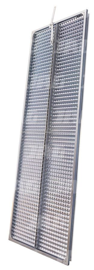 JAG05-0430 Sito żaluzjowe ocynk górne, lamela-22mm JAG PREMIUM, CLAAS 0007564610 0007564630