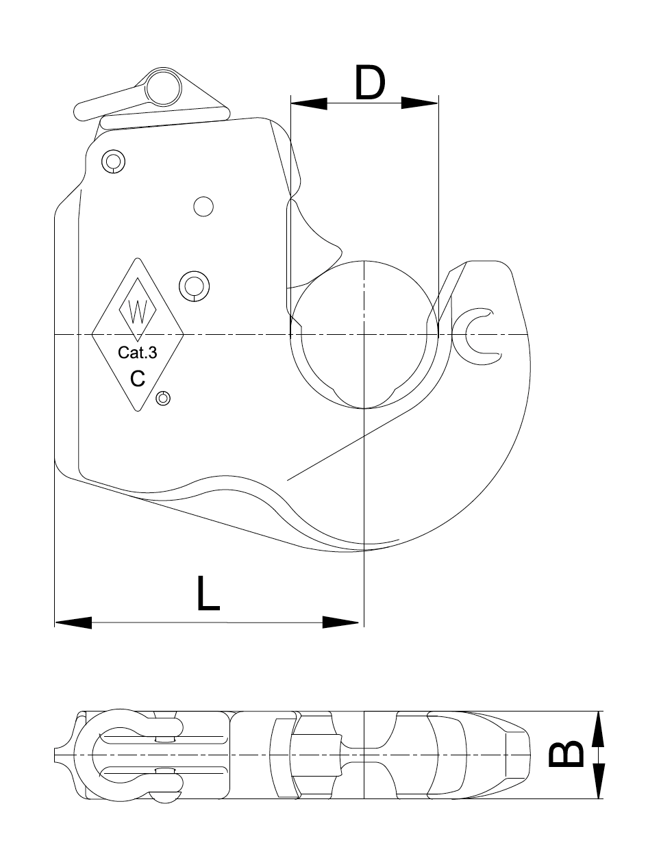1208555 Szybkozłącze łącznika dolnego Walterscheid (TS97060)., Walterscheid 1208555