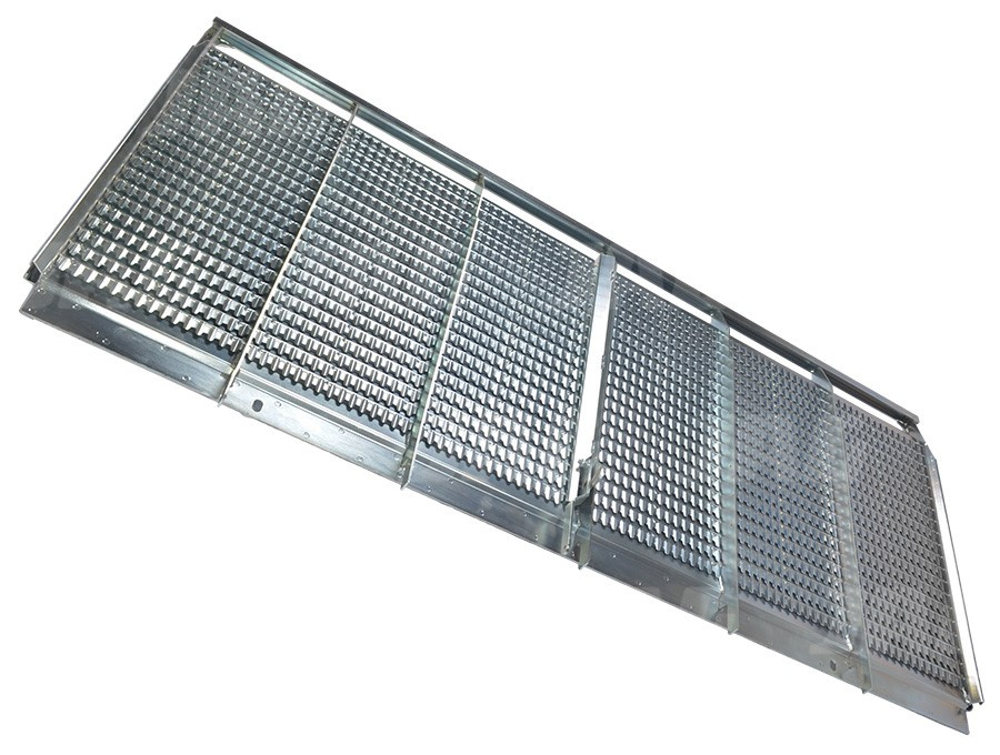 JAG43-0209 Sito żaluzjowe ocynkowane dolne, lamela-10mm Premium