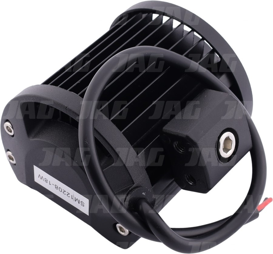 JAG96-0036 Lampa robocza LED, 18W, 10-30V, 6 CREE LEDx3W, FLOOD, Listwa podwójna JAG