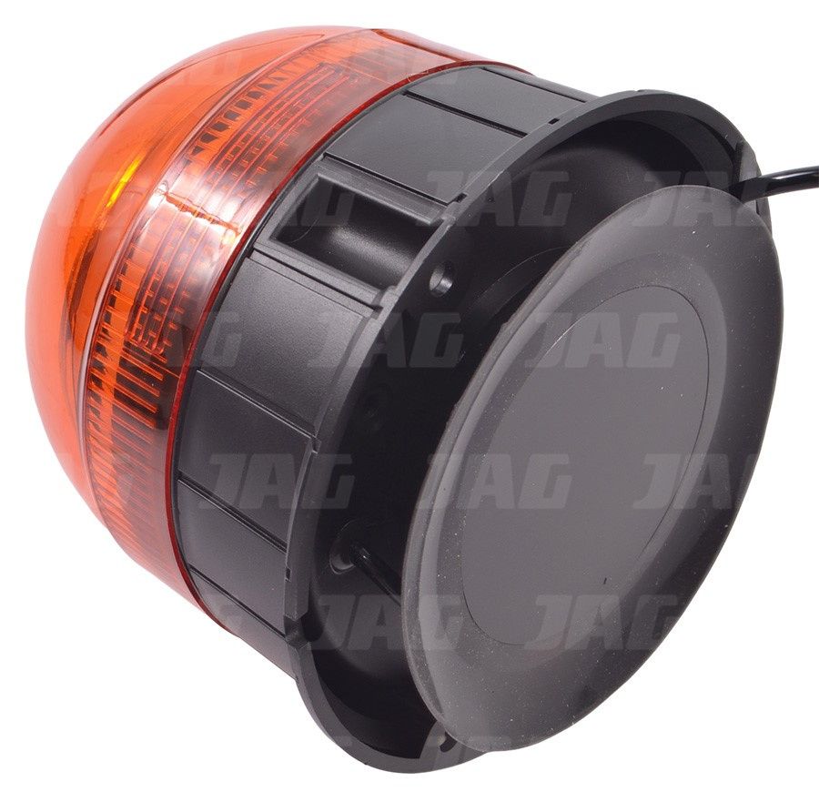 JAG96-0092 Lampa Błyskowa, 39LED, 12-24V, R65, R10, Uchwyt na magnes JAG