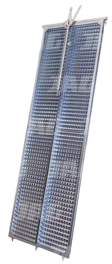JAG05-0054 Sito żaluzjowe ocynkowane górne 3D, lamela-22mm JAG PREMIUM, CLAAS 0006471261