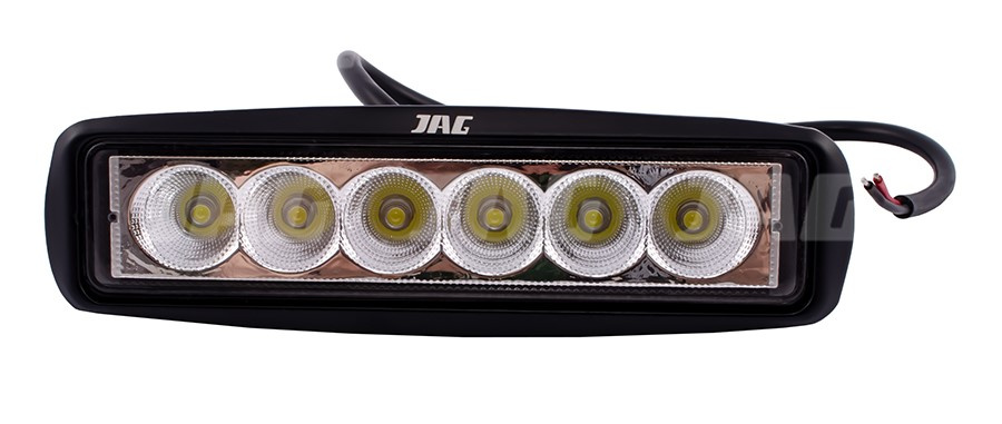 JAG96-0025 Lampa robocza LED 18W 10-30V 6XLED, FLOOD