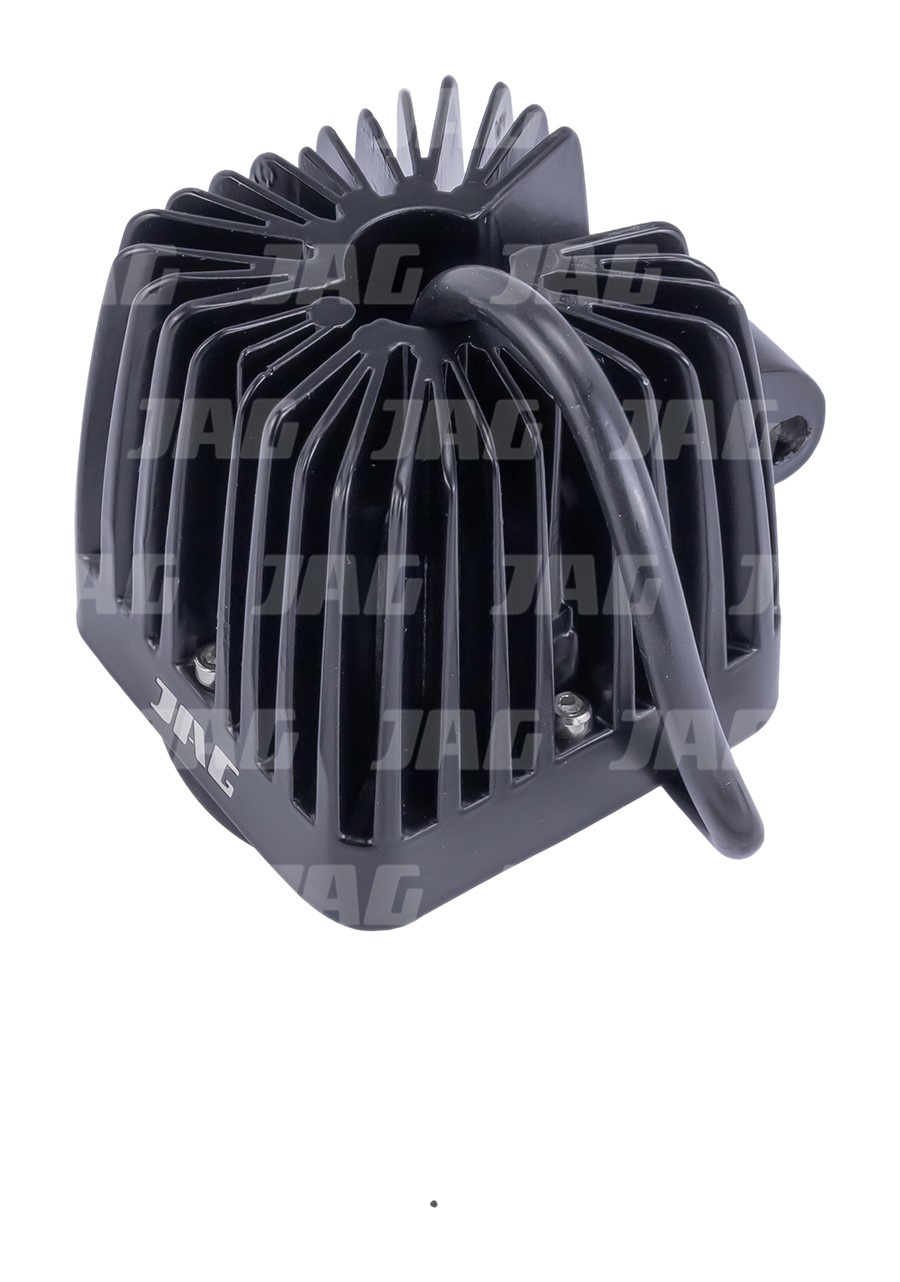 JAG96-0016 Lampa robocza LED, 12W, 10-30V, 4 EPISTAR LEDx3W, FLOOD, Kwadratowa JAG