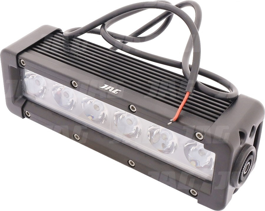 JAG96-0046 Lampa robocza LED, 60W, 10-30V, 6 CREE LEDx10W, FLOOD, Listwa JAG