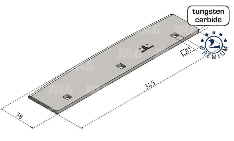 70-0340-04-01-0 Nakładka bębna HD PREMIUM MWS Germany, CLAAS 1414900 069838
